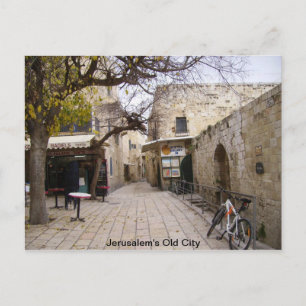 Jerusalems alte Stadt Postkarte