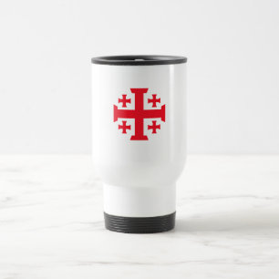 Jeruslam Templer Kreuzritter Reise-Mug Reisebecher