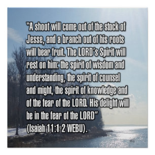 Jesaja 11:1-2 WEBU Poster