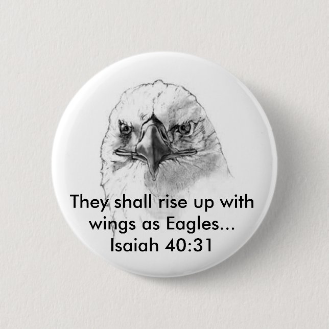 Jesaja-40:31 Button (Vorderseite)