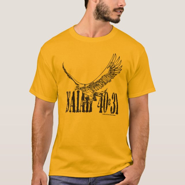 JESAJA-40:31 T-Shirt (Vorderseite)