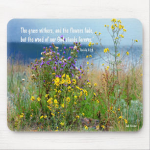 Jesaja-40:8 Mousepad