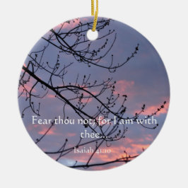 Jesaja-41:10 Bibel-Vers Keramik Ornament