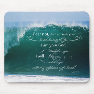 Jesaja 41 10 Bibel-Vers Mousepad