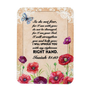 Jesaja 41:10 Bibelvers Magnet