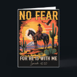 Jesaja 41_10 Cowboy Bibelvers Christlich Western  Karte<br><div class="desc">Jesaja 41_10 Cowboy Bibelvers Christlich Western Jesus Männer</div>