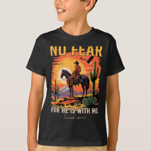 Jesaja 41_10 Cowboy Bibelvers christlich Western T-Shirt