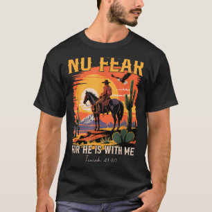 Jesaja 41_10 Cowboy Bibelvers christlich Western T-Shirt