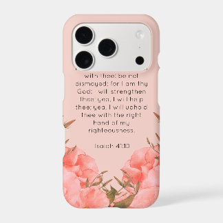 Jesaja 41,10 iPhone 11 Pro Hülle | Rosa Blumen