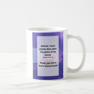 Jesaja 49:16 Siehe, ich habe dich auf dem Kaffeetasse