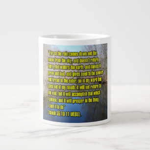 Jesaja 55:10-11 WEBU Tasse