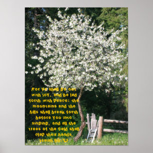 Jesaja-55:12plakat Poster