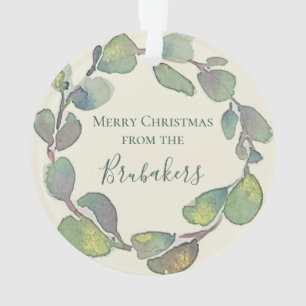 Jesaja 9,6 Persönlicher Salbei-Weihnachten-Christm Ornament