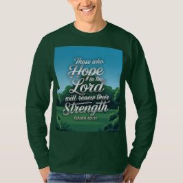 Jesaja Bibelzitat Herren T-Shirt