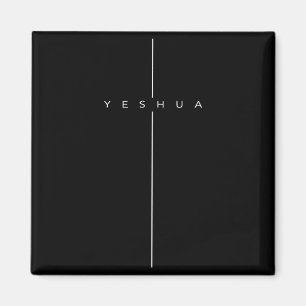 Jeschua Kreuz christlich Jesus Bibelvers Magnet