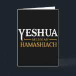 Jeschua Messias Hamashiach messianischer Sabbat Ch Karte<br><div class="desc">Jeschua Messias Hamashiach messianische Sabbat-Christen</div>