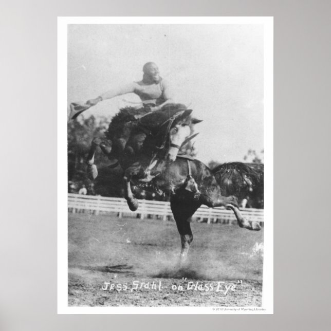 Jess Stahl auf Glas Auge. Poster (Vorne)