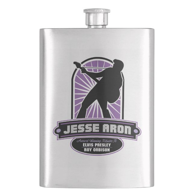 Jesse Aron Party-Flasche Flachmann (Vorderseite)
