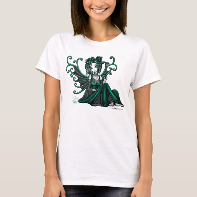 "Jesse" grüner feenhafter Behälter T-Shirt (Vorderseite)