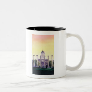 "Jesse Hall" Universität von Missouri-Aquarell Zweifarbige Tasse