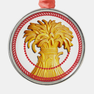 Jesse Sheaf of Wheat Ornament #1