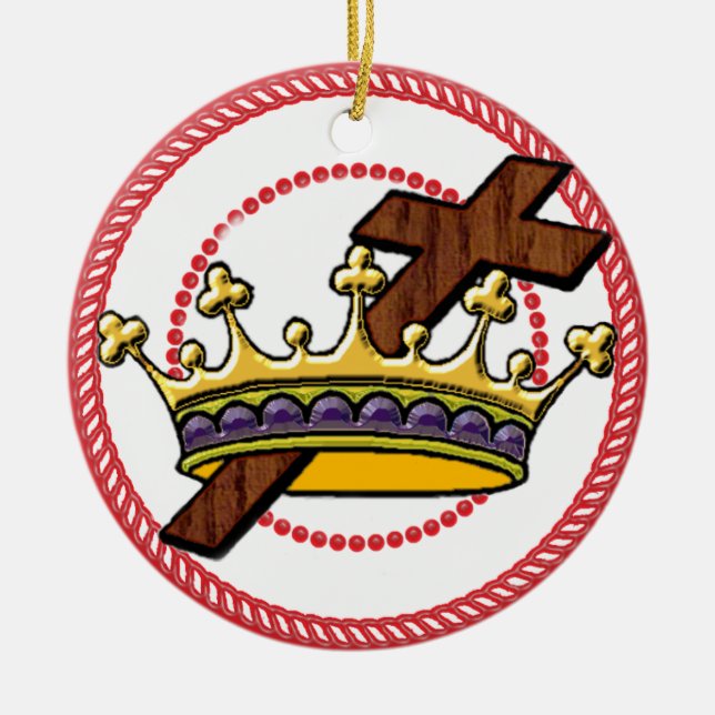Jesse Tree Crown Ornament #2 (Vorne)
