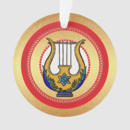 Jesse Tree David's Harp Day 13 Ornament