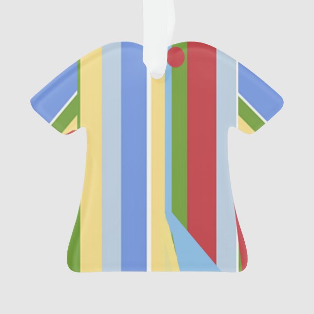 Jesse Tree Joseph Coat of Many Colors Ornament (Vorderseite)