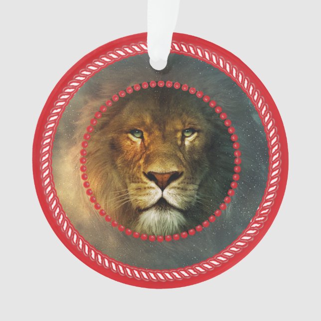 Jesse Tree Lion Ornament (Vorderseite)