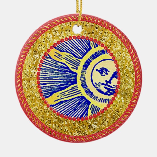 Jesse Tree Sun Ornament #3 (Vorne)