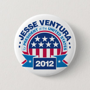 Jesse Ventura für Präsidenten 2012 Button