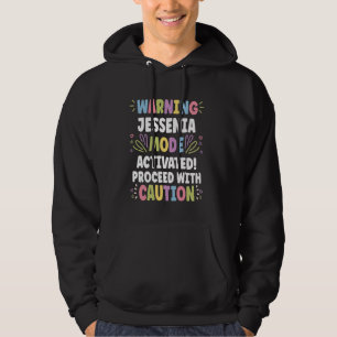 JESSENIA Personalisiert Name Funny Niedlich Custom Hoodie