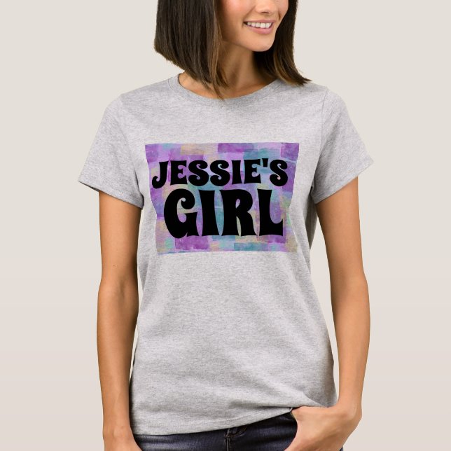 JESSE'S GIRL VINTAG LADIES T - SHIRT (Vorderseite)