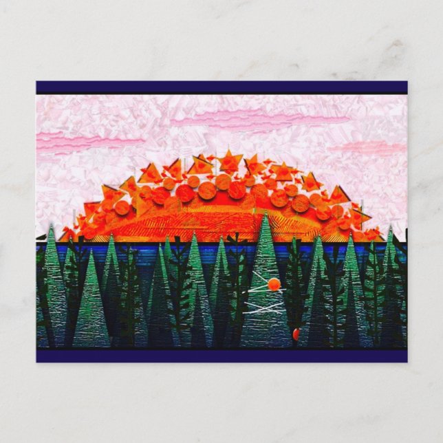 JESSICA ANNE FRANK "FALL"  FEIERTAGSPOSTKARTE (Vorderseite)