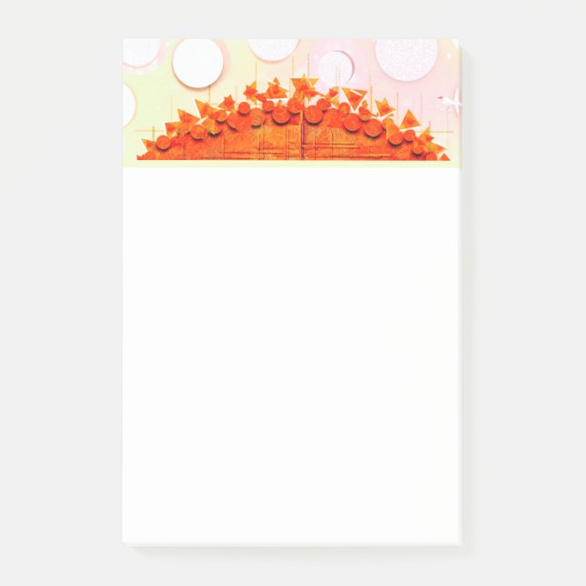 JESSICA ANNE FRANK SONNE "WINTER" Post-It Notizen (Vorderseite)