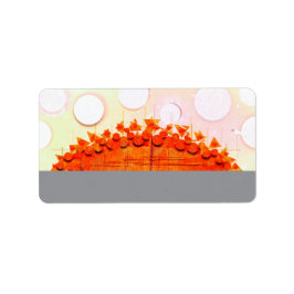 JESSICA ANNE FRANK SUN Return Address Label Adressaufkleber