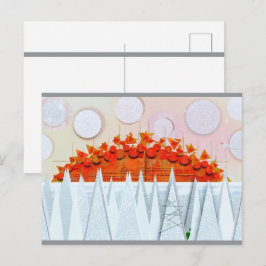 JESSICA ANNE FRANK "WINTER" Thank You Card Postkarte