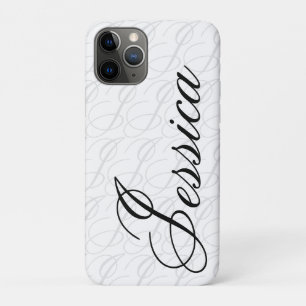 Jessica Benutzerdefinierter Name Elegant Skript Sc Case-Mate iPhone Hülle