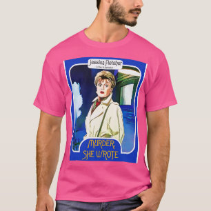 Jessica Fletcher Trading d Murder Sie schrieb Fan T-Shirt