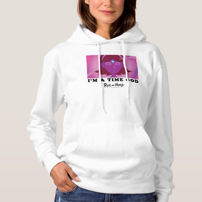 Jessica - Ich bin ein Gott der Zeit Hoodie (Vorderseite)