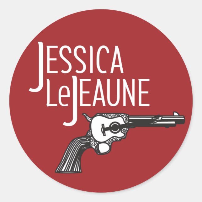 Jessica Le Jeaune Sticker (Vorderseite)
