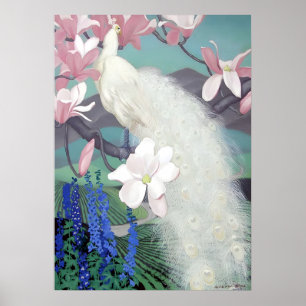 Jessie Arms Botke - Pfau Poster