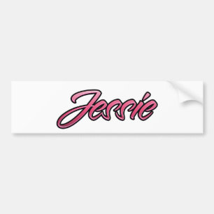 Jessie verblasste pink Aufkleber Sticker Autoaufkleber