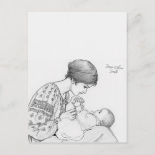 Jessie Wilcox Smith Neugeborenes Color Me Postkarte