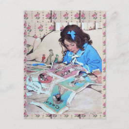 Jessie Wilcox Smith Papierpuppen Postkarte