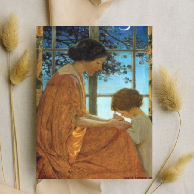 Jessie Wilcox Smith Vintage Muttertagskarte Feiertagskarte (Von Creator hochgeladen)