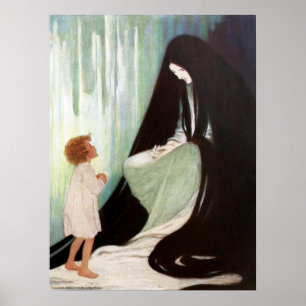 Jessie Willcox Smith - Diamant und der Nordwind Poster