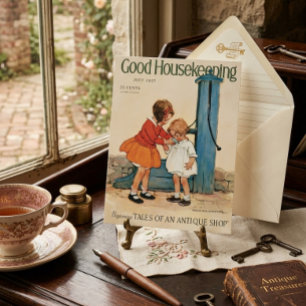 Jessie Willcox Smith Good Housekeeping Juli 1927 Postkarte
