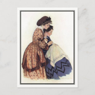 Jessie Willcox Smith - Jo und Beth Postkarte