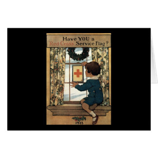 Jessie Willcox Smith-rotes Kreuz-Service-Flagge